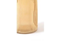 Vase Ø15x49,5 cm FARENZO glass amber