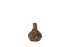 Vase deco 30x22x36 cm VELINA brown-bronze
