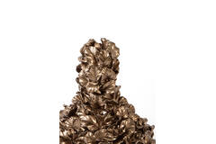 Vase deco 30x22x36 cm VELINA brown-bronze