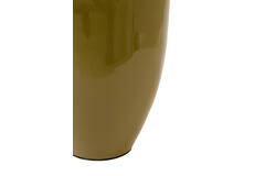 Vase deco Ø24x36 cm CALZO shiny olive green