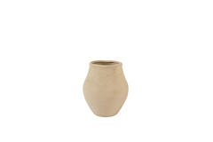Vase deco Ø28x33 cm AYLIZ ceramics light brown