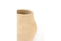 Vase deco Ø28x33 cm AYLIZ ceramics light brown