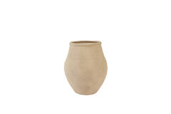 Vase deco Ø34x40 cm AYLIZ ceramics light brown