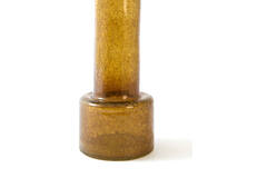 Vase Ø13,5x40,5 cm BORANDO glass amber