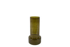 Vase Ø17,5x35 cm BORANDO glass dark green