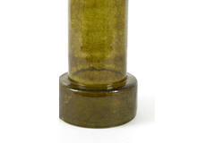 Vase Ø17,5x35 cm BORANDO glass dark green