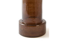 Vase Ø17,5x35 cm BORANDO glass dark brown