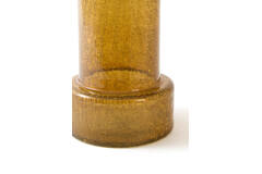 Vase Ø17,5x35 cm BORANDO glass amber