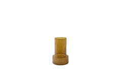Vase Ø17,5x27,5 cm BORANDO glass amber