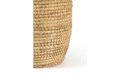 Basket S/2 Ø31x48+Ø40x67 cm VELERA seagrass+rattan natural