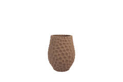 Pot Ø32,5x40 cm CHESSY dark brown