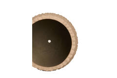 Pot Ø32,5x40 cm CHESSY dark brown