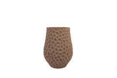 Pot Ø36,5x48 cm CHESSY dark brown