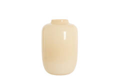 Vaas Ø34x50 cm KOBALA glas crème