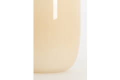 Vaas Ø34x50 cm KOBALA glas crème