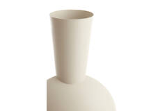 Vase deco 22x14x40 cm KAVANDU cream