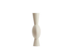 Vaas deco 37,5x22x81 cm KAVANDU crème