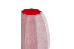 Vaas Ø17x23,5 cm BRADLEY glas bordeaux
