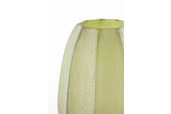 Vaas Ø17x23,5 cm BRADLEY glas olijf groen