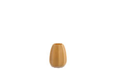 Vase Ø17x23,5 cm BRADLEY glass caramel