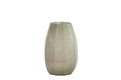 Vase Ø23x38 cm BRADLEY glass grey-green
