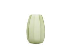 Vaas Ø23x38 cm BRADLEY glas olijf groen