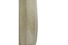 Vase Ø17x60 cm BRADLEY glass grey-green