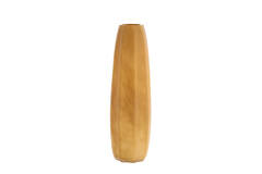 Vase Ø17x60 cm BRADLEY glass caramel