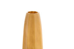 Vase Ø17x60 cm BRADLEY glass caramel