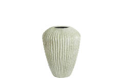 Vaas deco Ø66x88 cm CACTI glans mint groen