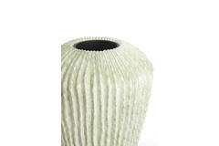 Vaas deco Ø66x88 cm CACTI glans mint groen