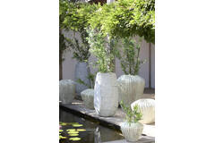 Pot deco Ø66x53 cm CACTI shiny mint green