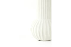 Vasija adorno Ø14x26 cm FEYO cerámica crema