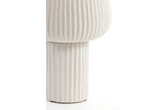 Vaas deco Ø22,5x31,5 cm FEYA keramiek crème