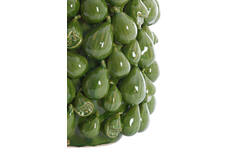 Vase deco 35x33x47 cm NATALIA ceramics dark green