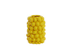 Vaas deco Ø23,5x33 cm LEMON geel