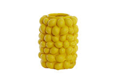 Vaas deco Ø31x41 cm LEMON geel