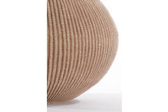 Vaas deco Ø35x26,5 cm VALERIE licht bruin
