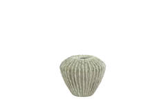 Vaas deco Ø32x28 cm CACTI glans mint groen