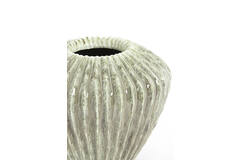 Vaas deco Ø32x28 cm CACTI glans mint groen