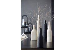 Vaas deco Ø11,5x60 cm NAMPALA crème