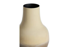 Vase deco Ø22,5x41,5 cm SINDO taupe+dark brown