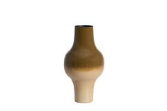 Vase deco Ø22,5x41,5 cm SINDO dark brown+sand