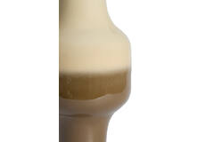Vase deco Ø27,5x50 cm SINDO taupe+dark brown