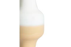 Vase deco Ø27,5x50 cm SINDO cream+beige