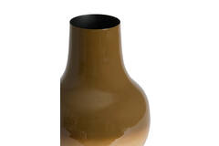 Vase deco Ø27,5x50 cm SINDO dark brown+sand