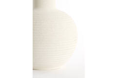Vase deco Ø34x52 cm ULLOA ceramics matt cream