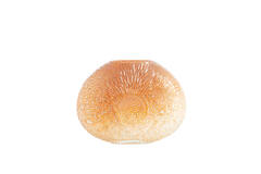 Vase 40,5x11x30,5 cm CONCHA glass peach