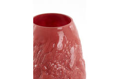 Vase Ø21,5x30 cm TOLMIN glass coral