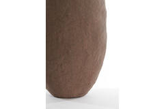 Vaas deco Ø39x58 cm TINGRI bruin